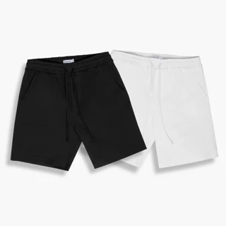 Quần Short nam Kaki, vải cotton, Form Smart Fit