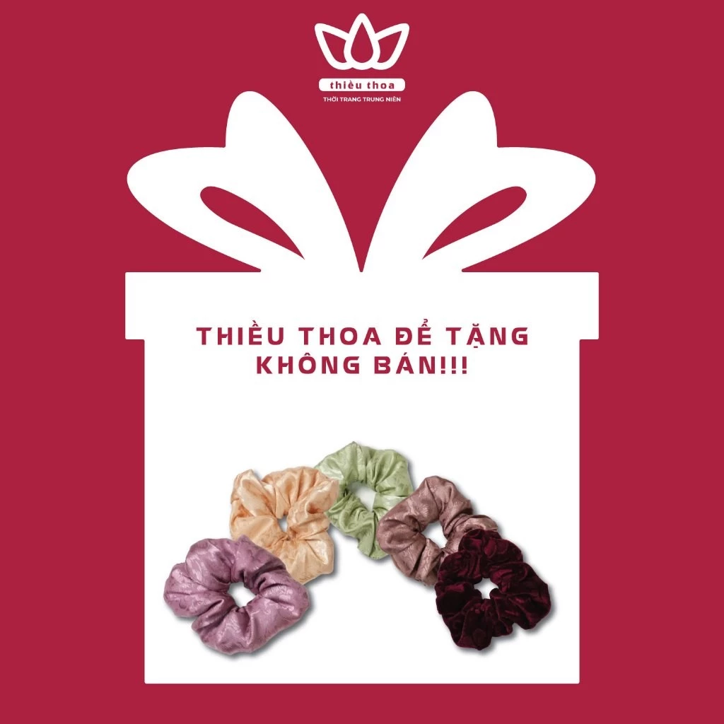 Qùa tặng kèm - Dây buộc tóc - Thiều thoa