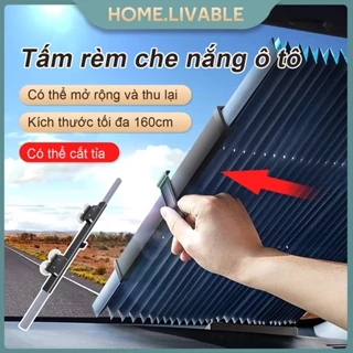 Rèm Chắn Nắng Kính Lái Co Giãn Tự Động  Rèm che chắn nắng kính lái xe ô tô phụ kiện nội thất ô tô trang trí xe ô tô xe h