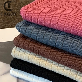 [cagjb] Áo sweater Dệt Kim Cổ Cao Màu Trơn Phù Hợp Với Mùa Thu Cho Nữ yomg