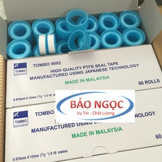 Hộp 60 cuộn keo lụa băng tan tombo băng keo cao su non quấn ren ống ren đồng các loại