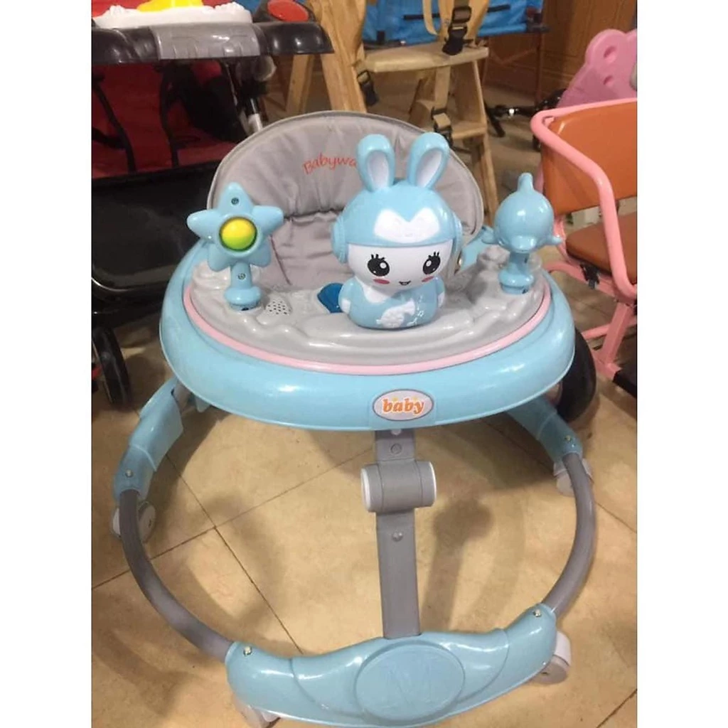 [Mẫu Hot]Xe tròn tập đi 2in1 (kết hơpbàn ăn cho bé)- gửi hình con vật ngẫu nhiên