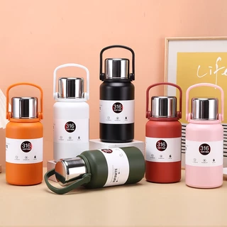 1500ml Tignus Thermos Cup Thép không gỉ 316 Dung tích lớn Nam Nữ Cốc nước có nắp di động