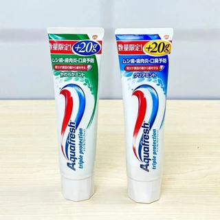 Kem Đánh Răng Aquafresh Nhật Bản màu xanh lá 140g