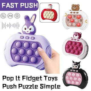 Đồ Chơi Popit [SHOPEE TRỢ GIÁ 30K] Máy Trò Chơi Giảm Căng Thẳng Kuromi Nhanh Chóng Pop it điện tử thế hệ mới