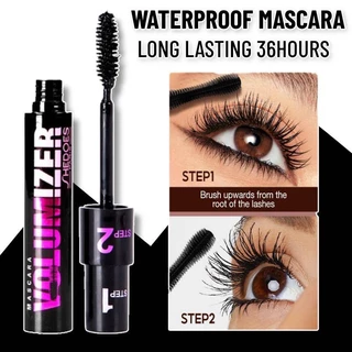 Shedoes Mascara không thấm nước Lâu trôi 36H Làm cong mi dài chống nhòe Dễ trang điểm mắt ღ COD Trang điểm lấp lánh