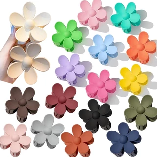 Kẹp Tóc Hình Bông Hoa Nhiều Màu Sắc Bằng acrylic Thời Trang Dành Cho Nữ