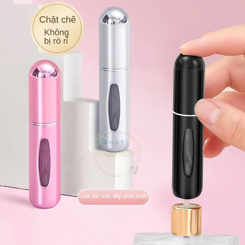 [HÀNG CÓ SẴN] Chai Chiết Nước Hoa Dạng Xịt Mang Đi Du Lịch Dung Tích 5ml