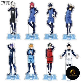 Mô hình Standee New Anime Blue Lock Figure Acrylic Stand Cosplay Anime Character Isagi Chigiri Bachira Nagi Karasu