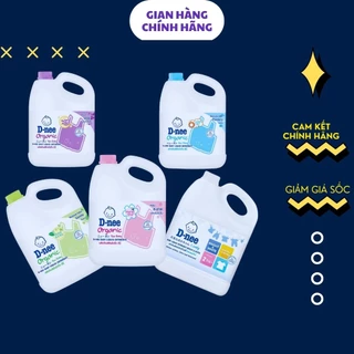 Nước giặt quần áo em bé Dnee 3000ml- Nước Giặt Xả Cho Trẻ Em an toàn 1400ml, Chính hãng Công ty Đại Thịnh ..