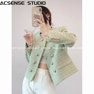 ACSENSE STUDIO áo khoác dù áo khoác bomber Thông thường Cổ điển Popular fashionable WJK23A0SZK 43Z231024