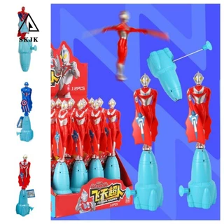 Đồ chơi đĩa bay xoay SKJK họa tiết người nhện/ ultraman vui nhộn dành cho trẻ em