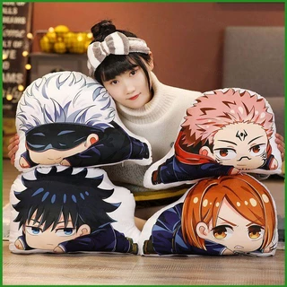 Si Gối Đệm sofa Hai Mặt Nhồi Bông Mềm Hình jujutsu kaisen gojo satoru megumi yuji itadori