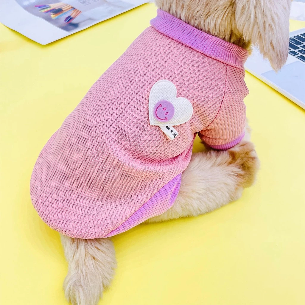 Dễ Thương Áo hoodie Màu macaron Đáng Yêu Cho Thú Cưng