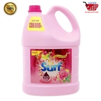 Can Nước Giặt Surf 3,6kg Hương Hoa Cỏ Diệu kỳ