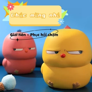 Kẹp Gà Phục Hồi Chậm Giải Nén Thông Gió Đồ Chơi Để Bàn Trang Trí Búp Bê