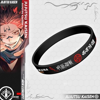 Vòng Tay Cao Su Silicon Thời Trang Cho Nam Nữ Jujutsu Kaisen Gojo Satoru Jujutsu Kaisen