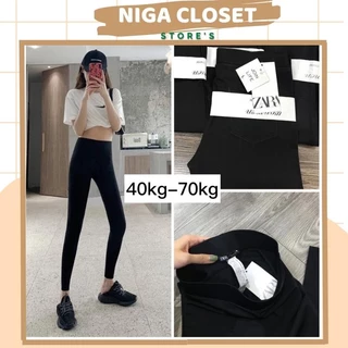 Quần Legging Zar Cạp Cao Tôn Dáng Niga Closet