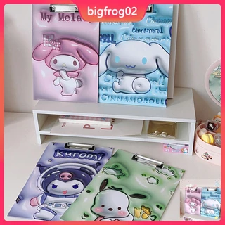 Sanrio Dụng Cụ Kẹp Tài Liệu Bảng Vẽ 3d Hình kuromi cinnamoroll Dành Cho Học Sinh / Văn Phòng