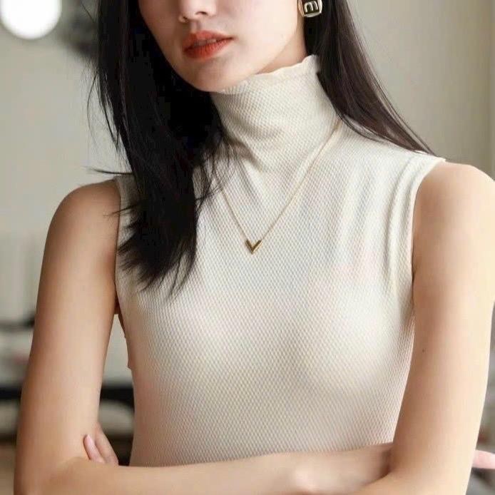 [AGN364] Áo Giữ Nhiệt Ba Lỗ Chất Thun Hạt Gạo, Áo Giữ Nhiệt Nữ 5 Màu Cá Tính Siêu Xinh Women Top Nhung Nho