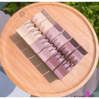 SET 12 Kẹp Càng Cua Nhựa Nhám 3 Răng 5 Răng Nhiều Màu CUTE Dễ Thương Siêu Xinh