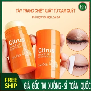 Nước tẩy trang MAKE UP REMOVER STICK chiết xuất từ cam quýt làm sạch bụi bẩn và lớp trang điểm dùng cho mọi loại da S21