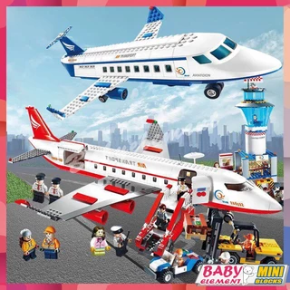 Mô Hình Máy Bay Airbus Đồ Chơi Tự Lắp Ráp Cho Bé