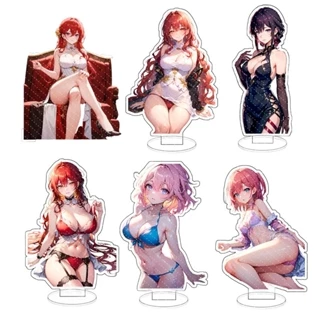 Mô hình Standee Hot Game Anime Honkai: Star Rail Himeko Kafka Cosplay Acrylic Phụ kiện trang trí để bàn góc học tập