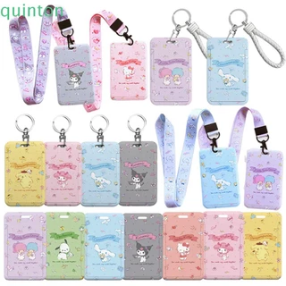 Shanhai Ví Đựng Thẻ id Bằng Nhựa Họa Tiết Hoạt Hình melody cinnamoroll Cho Học Sinh