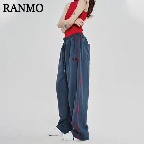 Quần jean RANMO A20M0A43Z231024 dáng rộng có túi thời trang chất lượng cao