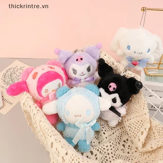 Móc Khóa Hình Mèo kitty / kuromi / hello kitty Nhồi Bông Đáng Yêu