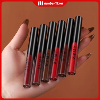 Son Môi Svmy Matte Beauty Lip Gloss No Dipped Cup Mỹ Phẩm Son Bóng Chống Thấm Nước (number12.vn.)