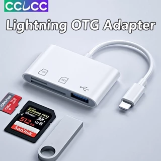 Đầu Đọc Thẻ Nhớ SD / Micro SD / TF Đa Năng 3 Trong 1 Cổng USB 3.0 Cho iPhone 14 / 13 / 12 Pro Max / iPad