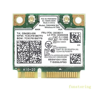 Card Mở Rộng pcie wlan Không Dây 7260hmw bt4 0 Cho Laptop k4350 k4250 s410 s310 b5400 m5400 m4400s s540