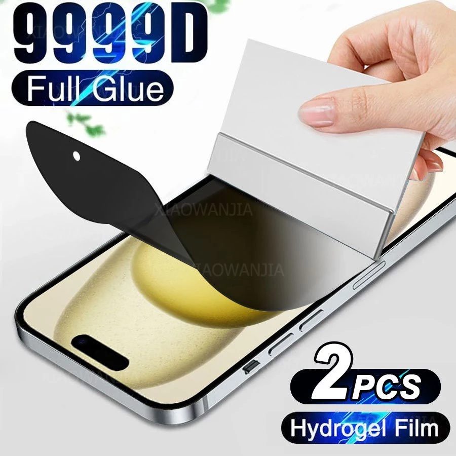 2Pcs Miếng film PPF bảo vệ màn hình chống nhìn trộm thích hợp cho Iphone 11 12 13 14 15 Pro Max Xs Max Xr