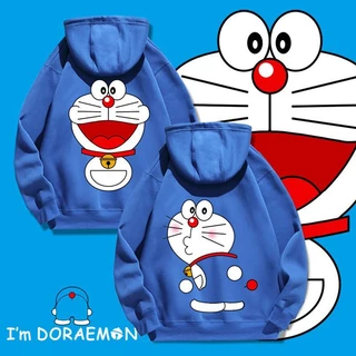 Áo Khoác Hoodie Dáng Rộng In Hình doraemon Nhật Bản Thời Trang Nam 2023