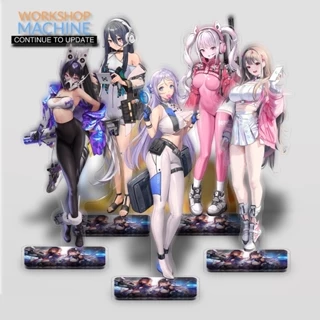 Mô hình Standee Goddess of Victory Nikke Anime Characters Acrylic 15cm 2 Phụ kiện trang trí để bàn góc học tập