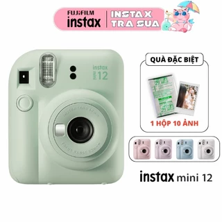 [Mã 1010ELHA1000K1 giảm 8% đơn 3TR] Instax Mini 12 - Mini 11 - Máy ảnh lấy ngay Fujifilm Chính hãng - Bảo hành 1 năm