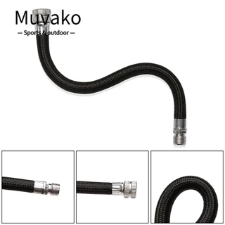 Muvako 1 / 2 Ống Bơm Xe Đạp Dài Màu Đen Sử Dụng 150Psi Schorader