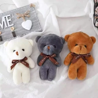 Móc Khóa Gấu Bông teddy mini Dễ Thương