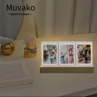 Muvako Khung Ảnh Để Bàn 3 Trong 1 3 inch Cho fujifilm instax mini