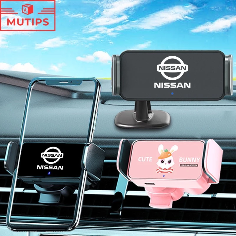 Giá Đỡ Điện Thoại / Thiết Bị Định Vị GPS Cho Xe Hơi Nissan Navara Almera Livina Kicks e-power NV350 Sentra Terra Leaf Patrol Titan GTR