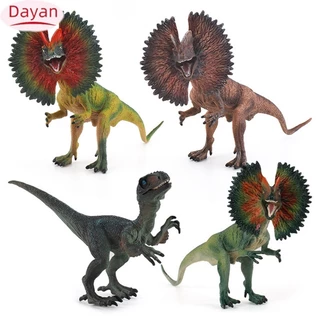 2024! Mô Phỏng Khủng Long Đồ Chơi Mô Hình Velociraptor Dilophosaurus Mô Hình Động Vật Đồ Trang Trí Cho Trẻ Em Quà Tặng Bộ Sưu Tập