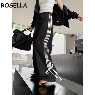 Rosella quần ống rộng Quần Túi Hộp fashionable Fashion casual cổ xưa WGK23C0F54 2Z240113