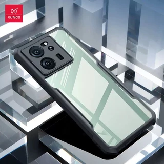 XUNDD Ốp Điện Thoại Trong Suốt Nhám Có Túi Khí Chống Sốc Màu laser Cho xiaomi 13t pro redmi k60 ultra