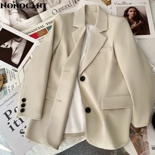 spraying áo khoác nữ blazer áo blazer nữ  cozy Phong cách chic trendy WXW23B02HL 44Z231103