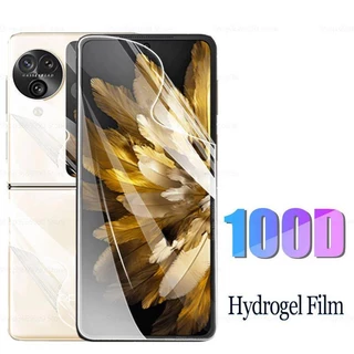 Oppo FindN2Flip FindN3Flip 1-2 Bộ 3 trong 1 100D HD Phim Hydrogel Trong Suốt Cho Oppo Find N3 N2 Flip Chống Vân Tay Bảo Vệ Màn Hình Điện Thoại