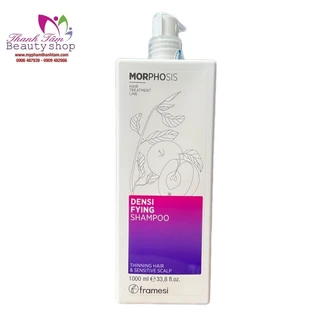 Dầu gội Framesi Morphosis chăm sóc tóc rụng và kích thích mọc tóc Densifying Shampoo 1000ml ( New 2023 )