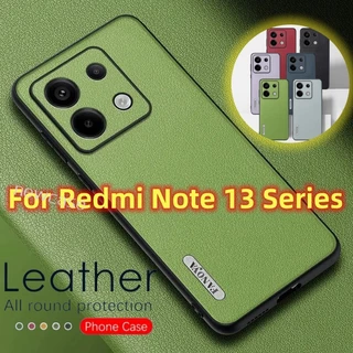 Ốp Điện Thoại Da PU Viền TPU Dẻo Sang Trọng Cho Xiaomi Redmi Note 13 Pro Plus Note13 Note13Pro Note13Pro + 4G 5G 2024