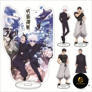 Mô hình Standee Jujutsu Kaisen Acrylic Stand Geto Suguru Gojo Satoru Toji Fushiguro Amanai Riko Anime Keychain 15cm